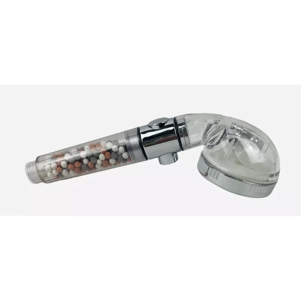 NEW Nortex Ecowater Spa Cleansing Mineral Shower Head Improve Hair & Skin Health